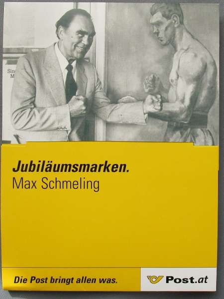 Jubiläumsmarken Max Schmerling 2004