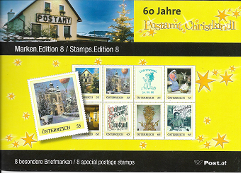 60 Jahre Postamt Christkindl Marken Edition 8 Me 8 - 6