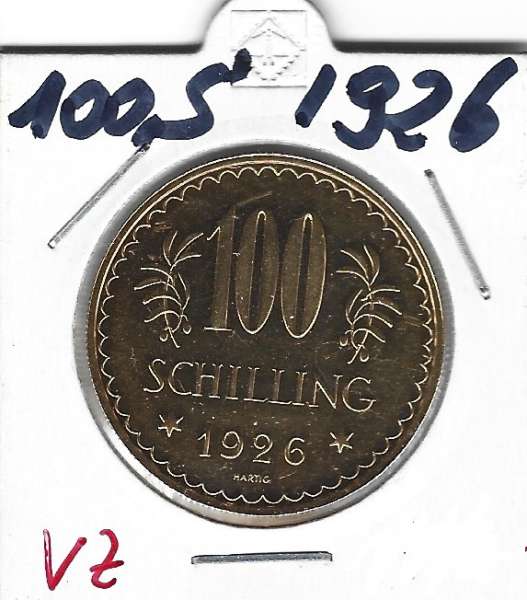 100 Schilling Gold 1926