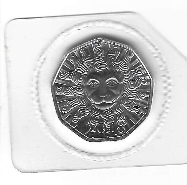 5 Euro 2018 Löwenkraft Silber Lose in Plastik