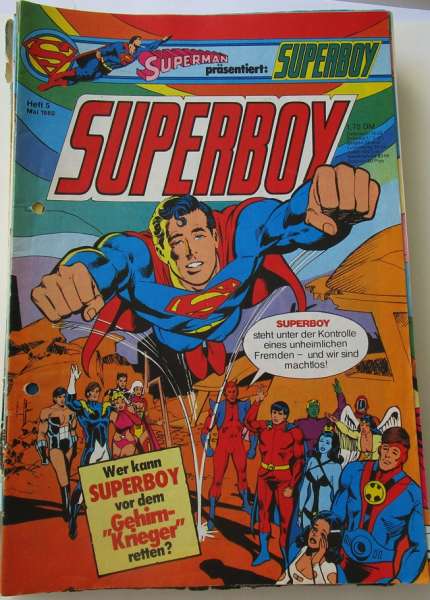 Superboy Heft 5/1980-gelocht