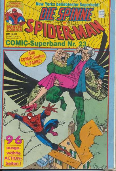 Die Spinne Spider Man Condor Marvel Comics Superband Nr.23