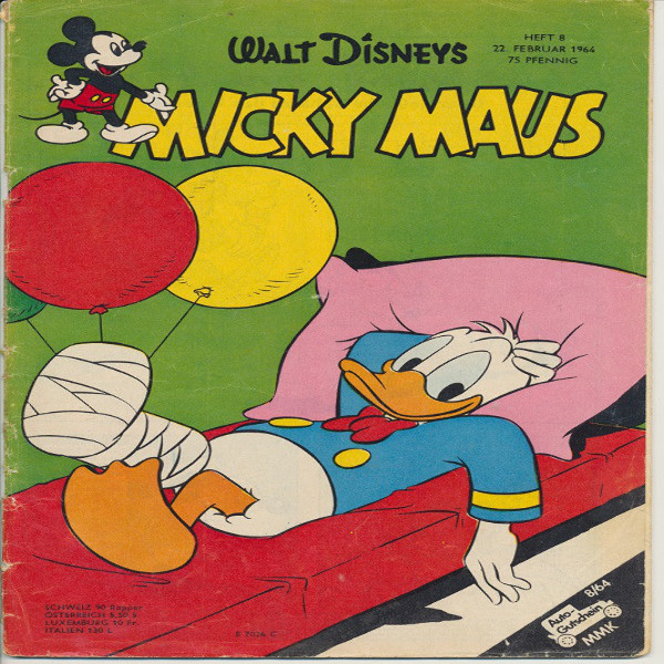 Micky Maus Nr. 8 /1964