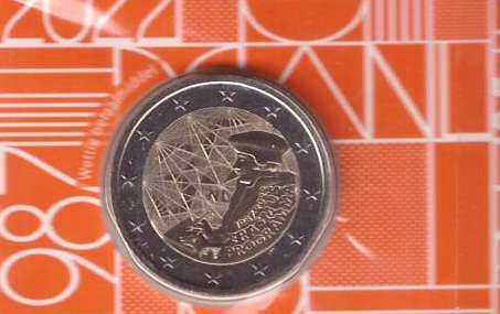 2 Euro Niederlande 2022 Erasmus Blister