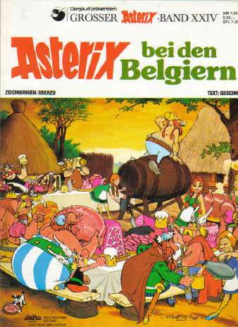 Asterix Band Nr 24 XXIV Asterix Bei den Belgiern