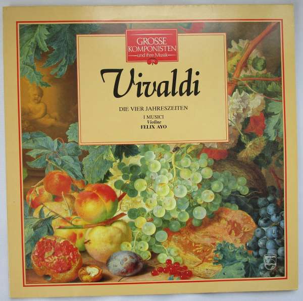 Vivaldi Die vier Jahreszeiten I Musici Violine Felix AYO LP