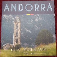 Andorra 2016 Kursmünzenset KMS Coinset Andorra 2016 Kursmünzenset KMS Coinset