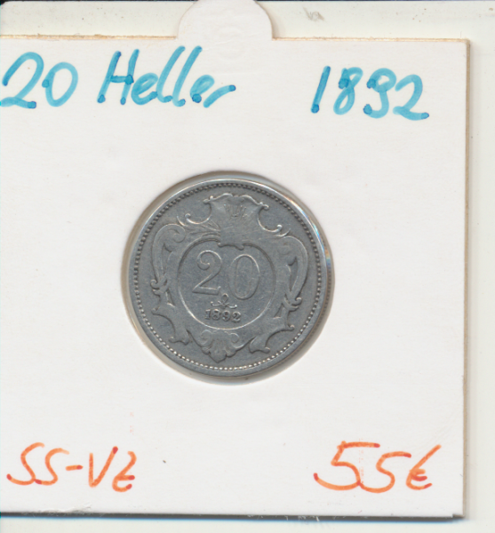 20 Heller 1892