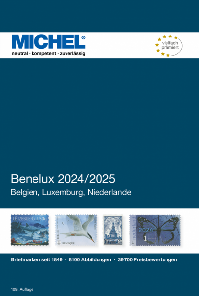 (E 12) MICHEL BENELUX-KATALOG 2024/2025