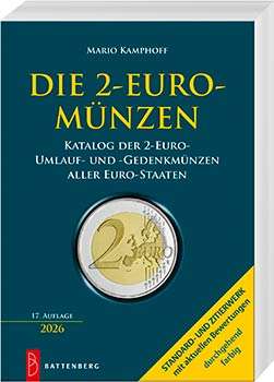 DIE 2-EURO-MÜNZEN, 17. AUFLAGE 2026