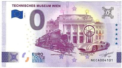 ANK.Nr. Technisches Museum Wien 0 Euro Schein 2024-1