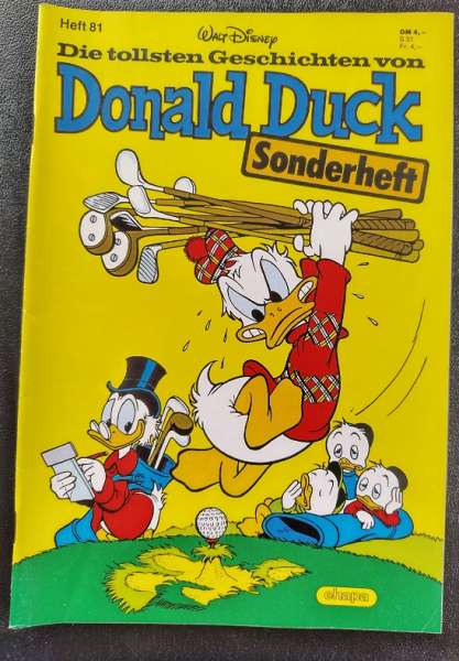 Die tollsten Geschichten von Donald Duck Sonderheft Nr.81