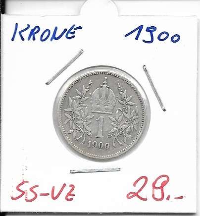 1 Krone 1900