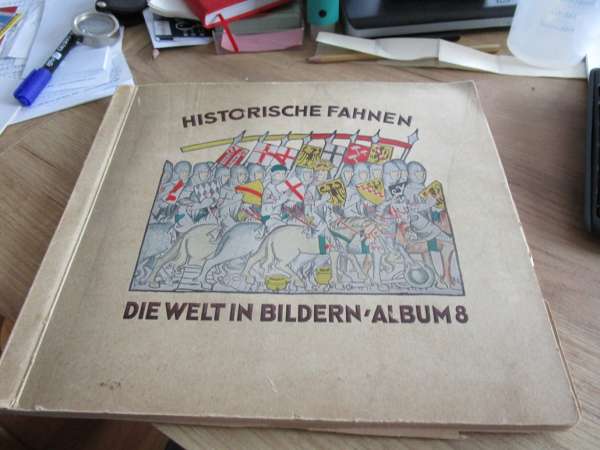 Historische Fahnen Die Welt in Bildern Album 8 Sammelalbum voll