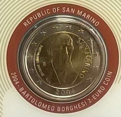 2 Euro San Marino 2004 Borghesi