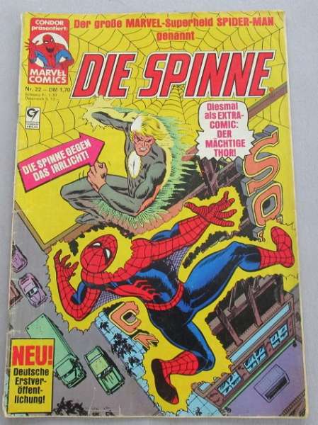 Die Spinne Spider Man Condor Marvel Comics Nr.22