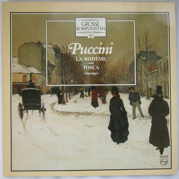 Puccini La Boheme und Tosca (Auszüge) LP