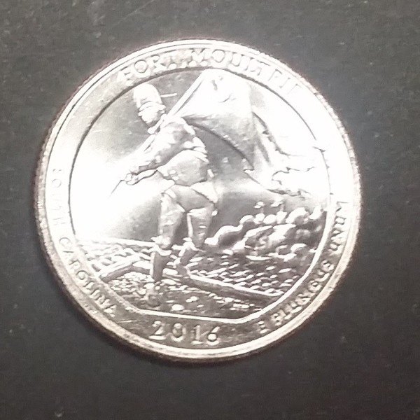 USA 25 Cent 2016 P Fort Moultrie (35)