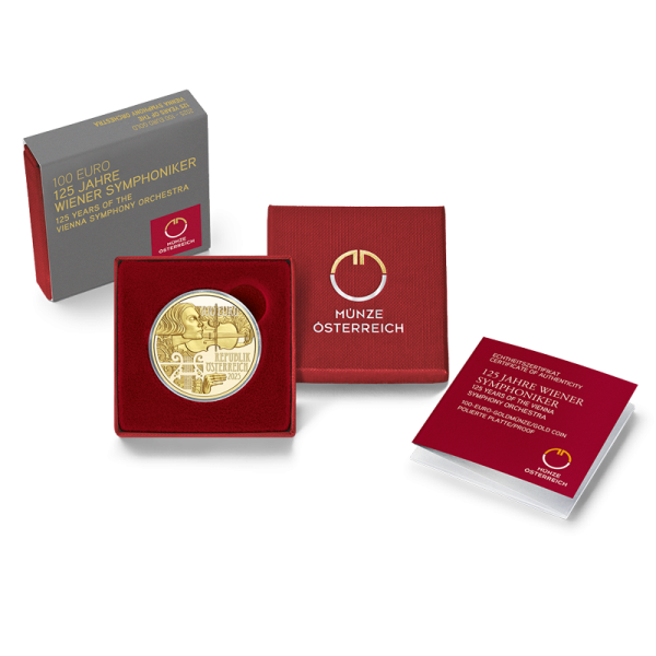 2025 - 100 Euro 125 Jahre Wiener Symphoniker (2025)