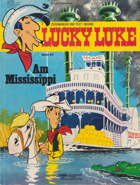 Lucky Luke Band 20 Am Mississippi 1979