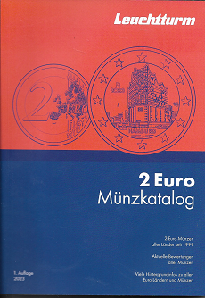 Leuchtturm 2 Euro-Münzen Katalog 2023 1 Auflage