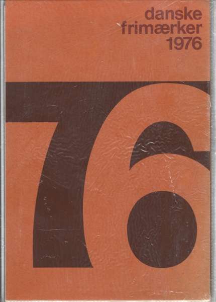 Dänische Marken Jahresset der Post 1976