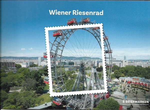 Wiener Riesenrad 8 Briefmarken Marken Edition 8