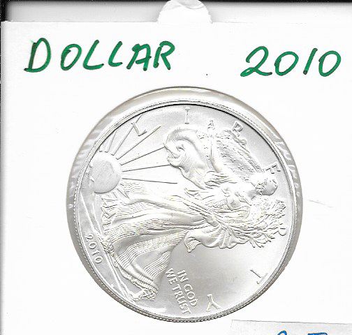 1 Dollar 2010 Silber Eagle Unze