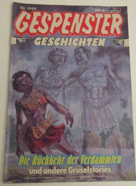 Gespenster Geschichten Nr.1025 Bastei