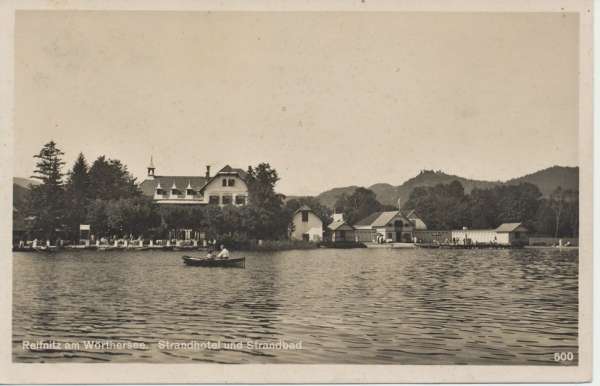 Reifnitz am Wörthersee Strandhotel und Strandbad 1939