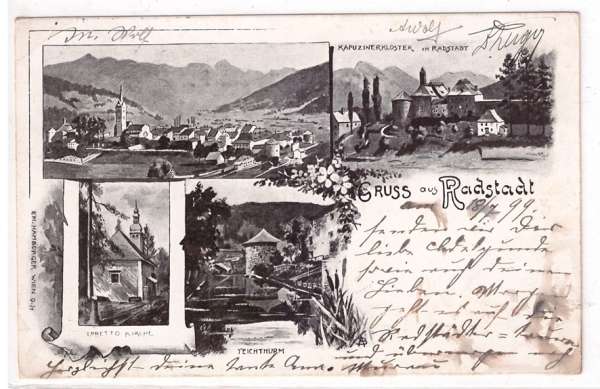 Gruss aus Radstadt 1899