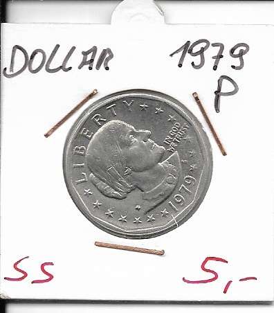 1 Dollar USA 1979 P Sacagawea - Nativ Dollar