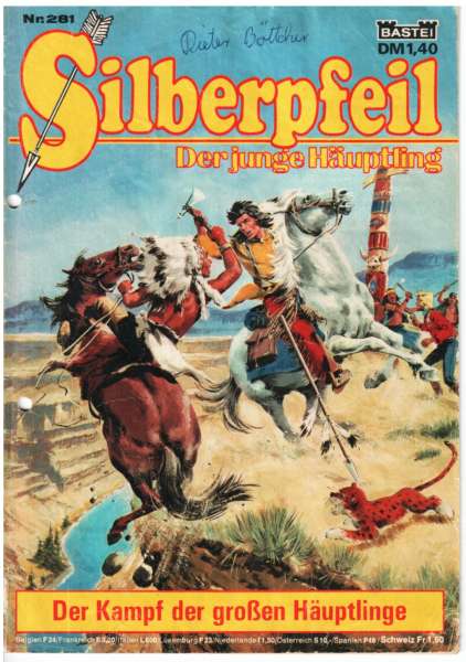 Silberpfeil Nr.281 gelocht