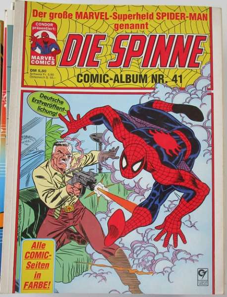 Die Spinne Spider Man Condor Marvel Comics Superband Nr.41