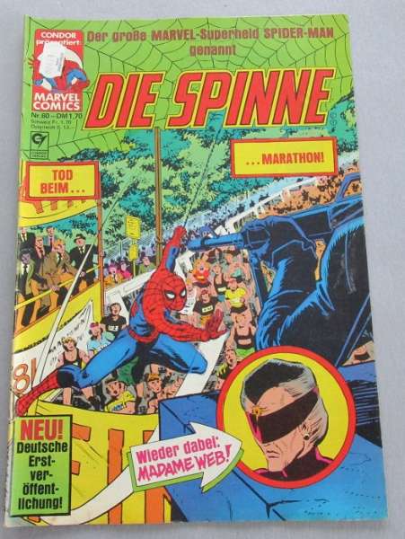 Die Spinne Spider Man Condor Marvel Comics Nr.60