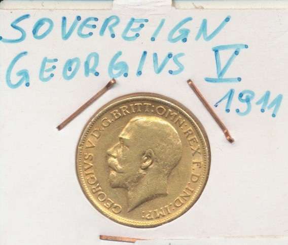 Sovereign 1911 Great Britain Großbritannien Georg V