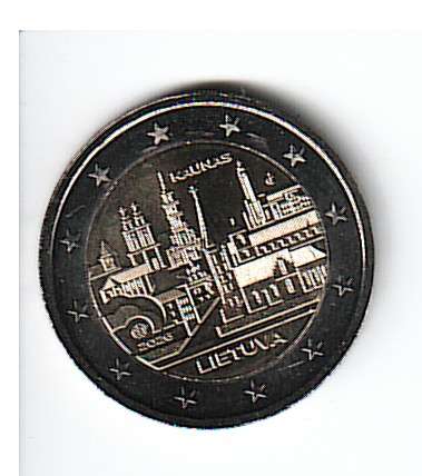 2 Euro Litauen 2026 Kaunas