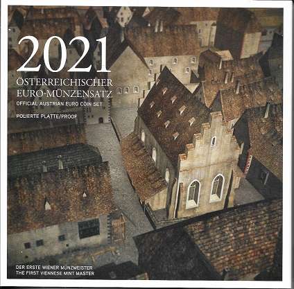 PP 2021 Euro Coinset PROOF KMS SET Österreich