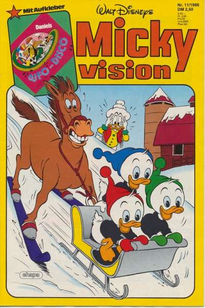 Mickyvision Heft Nr. 11/1986