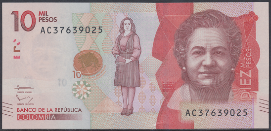 Argentinien – 100 Peso (2015-16) (Pick 460) Erh. UNC