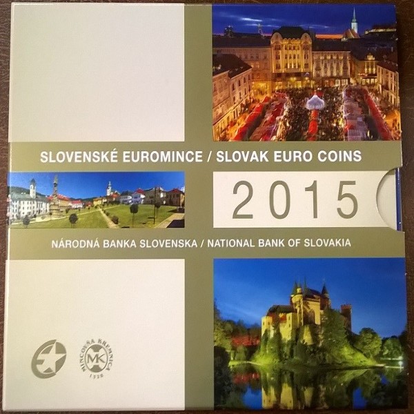 Slowakei 2015 Münzset Original KMS Mint Set