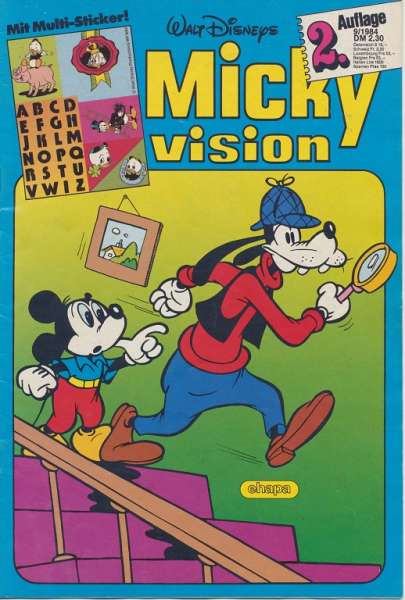 Mickyvision 2.Auflage Heft Nr. 9/1984