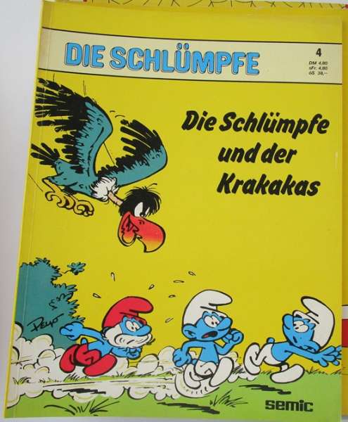 Die Schlümpfe Band 4 1982