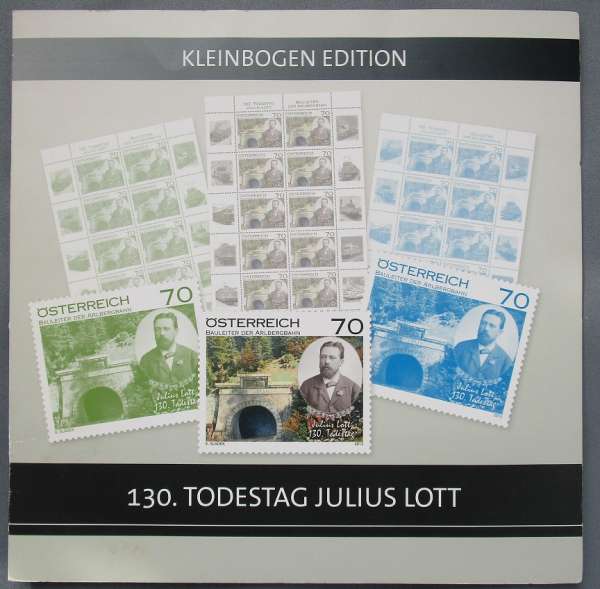 2013.17.04.Kleinbogen Edition 130 Todestag Julius Lott