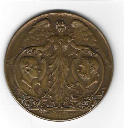 Franz Joseph I Medaille Regierungsjubiläum Mrd. C.Waschmann