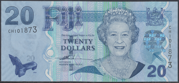 Fiji - 20 Dollars UNC - Pick 112