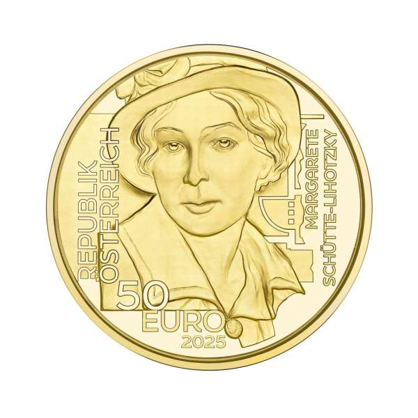 2025 - 50 Euro - Margarete Schütte-Lihotzky, Architektin PP (2025)