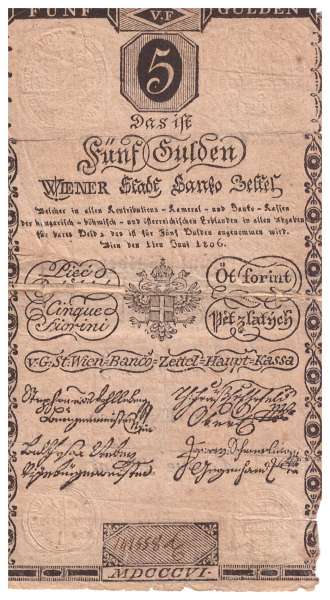 5 Gulden 1806 Franz II