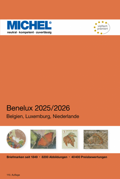 (E 12) MICHEL BENELUX-KATALOG 2025/26