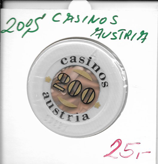 200 Schilling Casinos Austria Casino Jeton